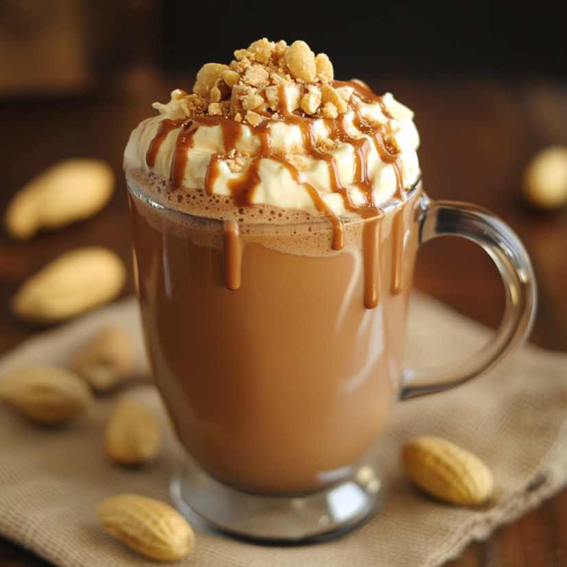 Peanut Butter Hot Chocolate 