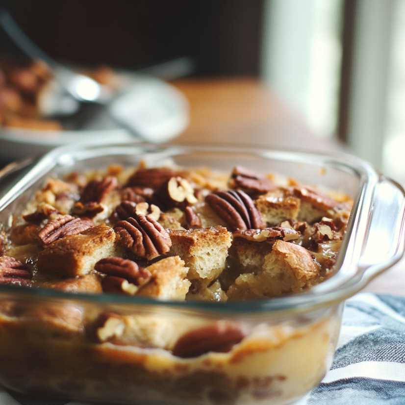 Pecan Pie Bread Pudding