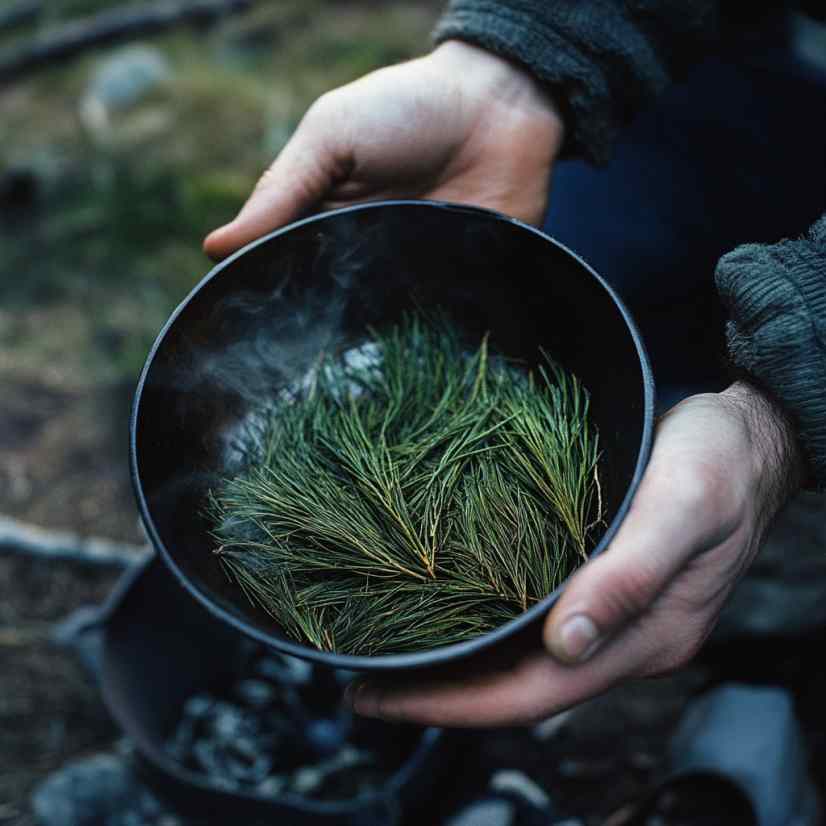 Pine Needle Tea