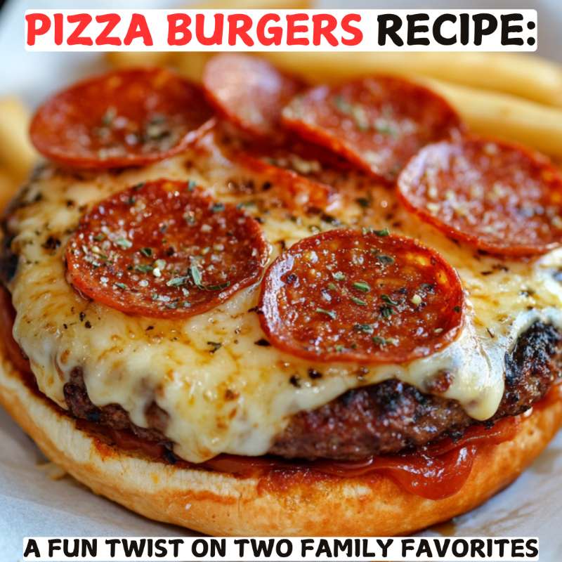 Pizza Burgers Recipe