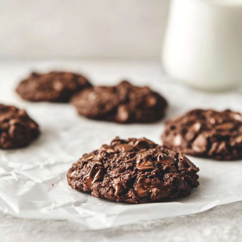 Place the cookies in the fridge for 30 minutes to 1 hour to set