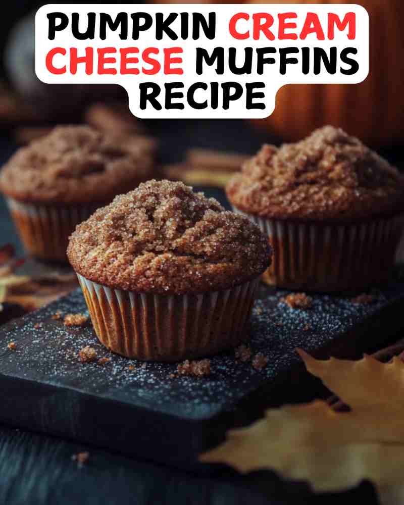 Pumpkin Cream Cheese Muffins Recipe