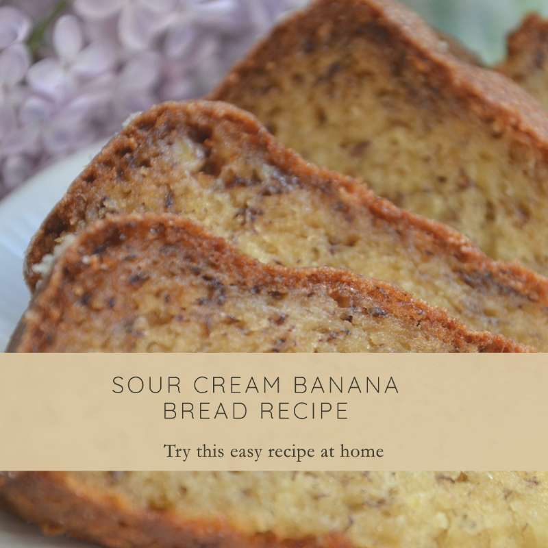 Sour Cream Banana Bread Recipe