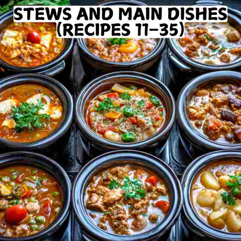 Stews and Main Dishes