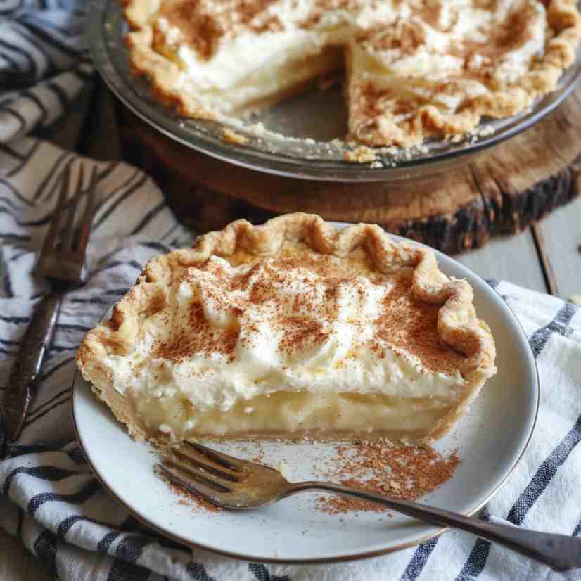 Sugar Cream Pie Recipe