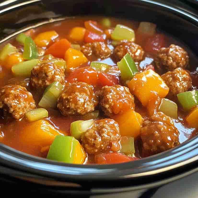 Sweet & Sour Meatballs