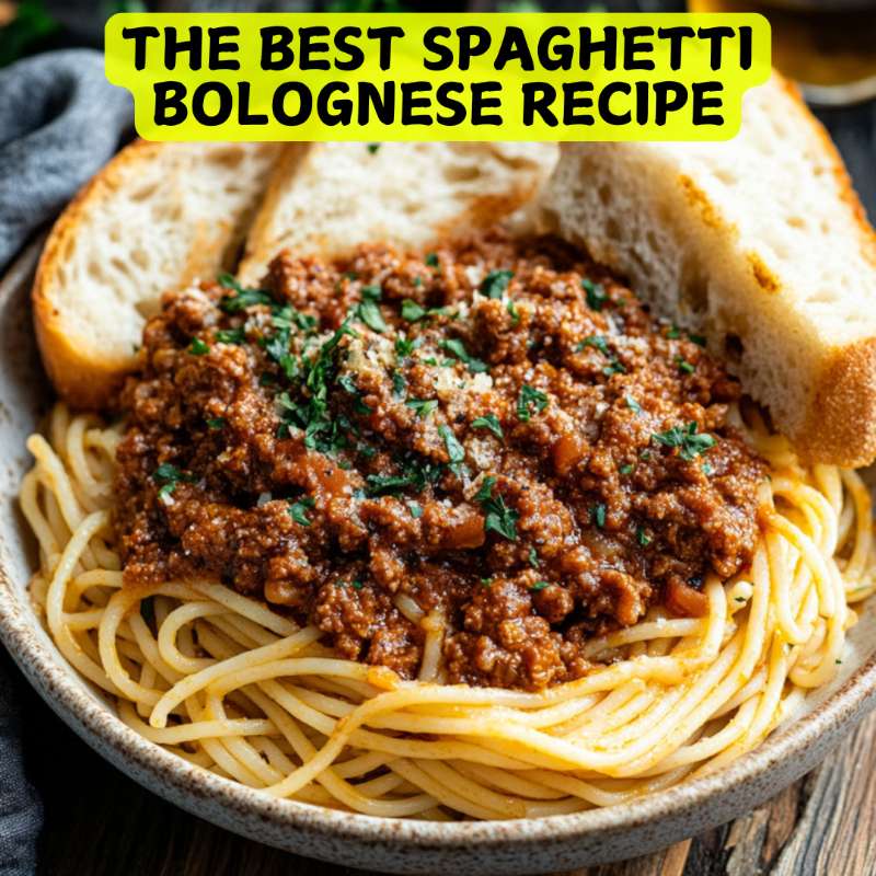 The Best Spaghetti Bolognese Recipe