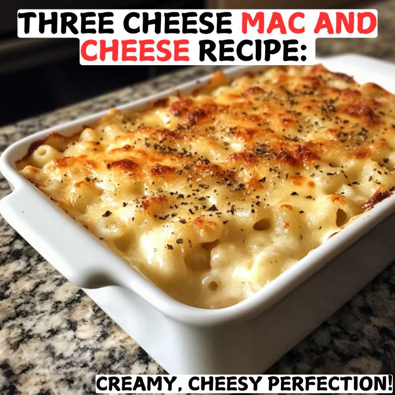 Three Cheese Mac and Cheese Recipe: Creamy, Cheesy Perfection!