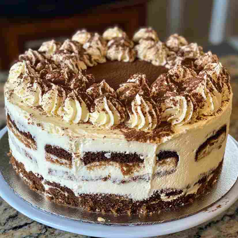 Tiramisu Poke Cake Recipe