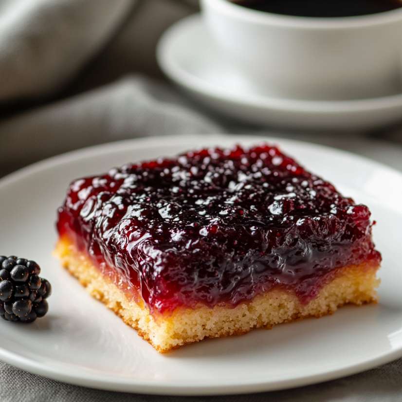 Upside-Down Berry Cake Recipe