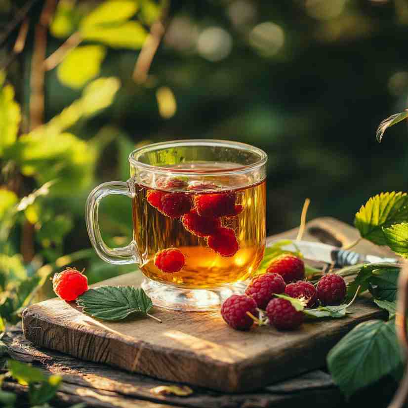 Wild Raspberry Leaf Tea