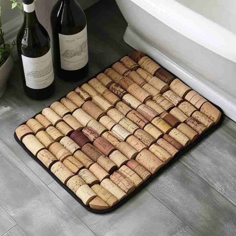 Wine Cork Bath Mat