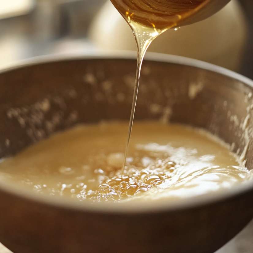 combine the warm buttermilk and honey, stirring to dissolve. Add the yeast