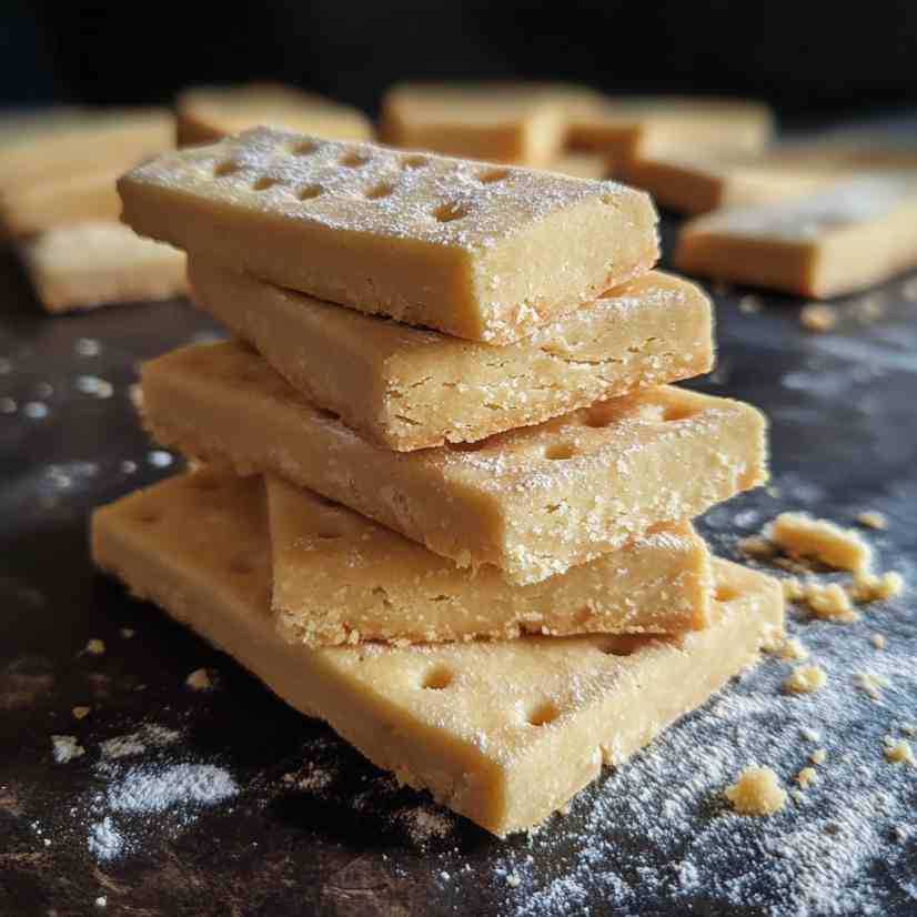 homemade Scottish Shortbread Fingers